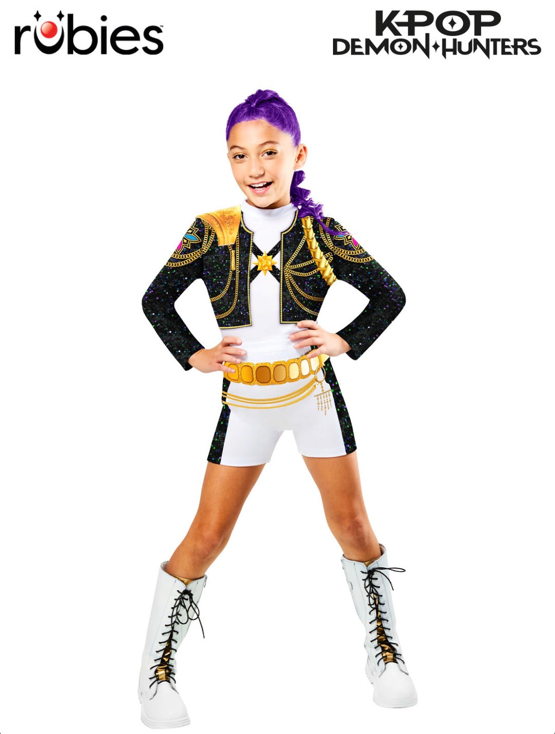 K-POP DEMON HUNTERS RUMI COSTUME, CHILD