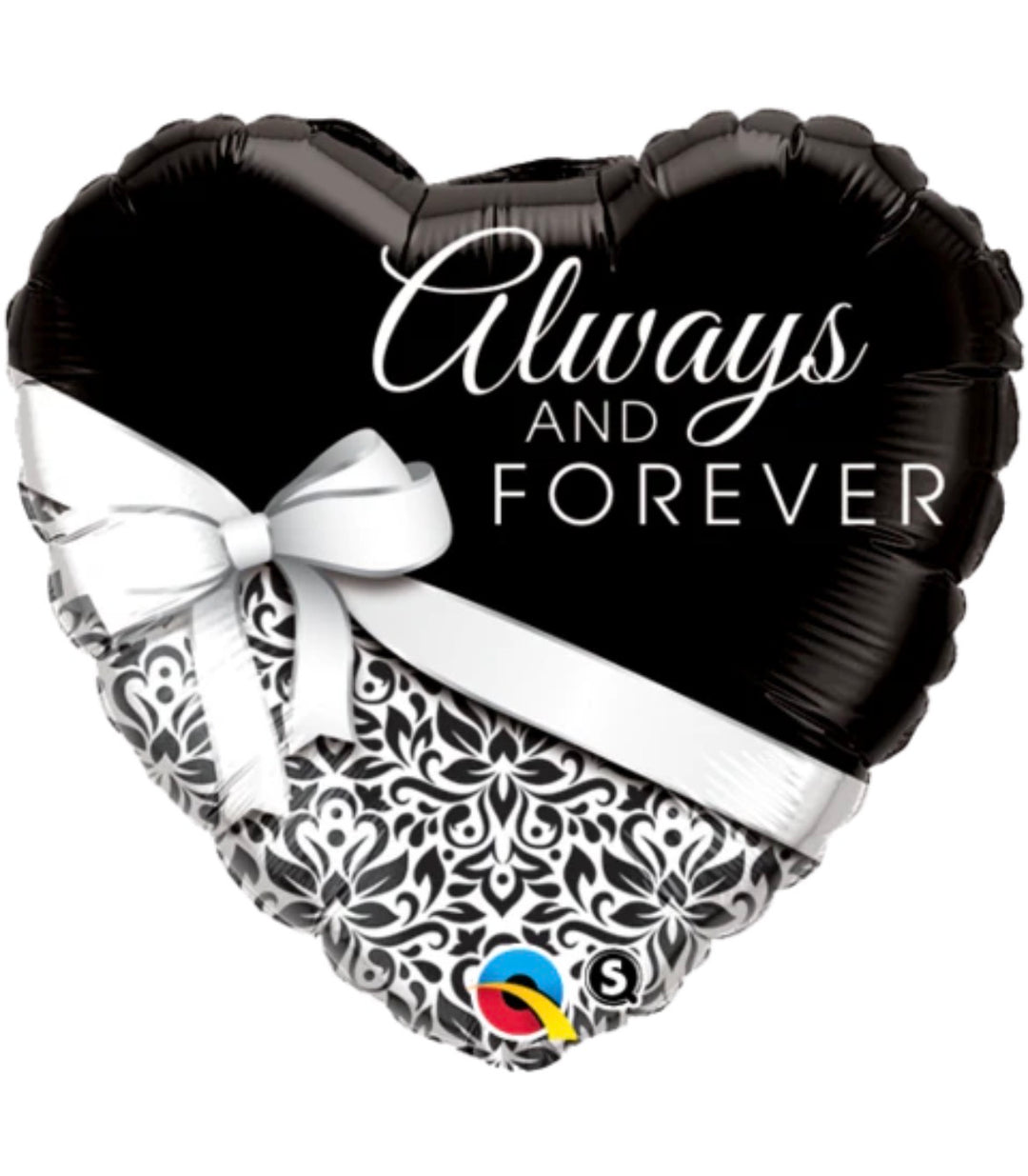 Valentine's Day Heart Always and forever Balloon
