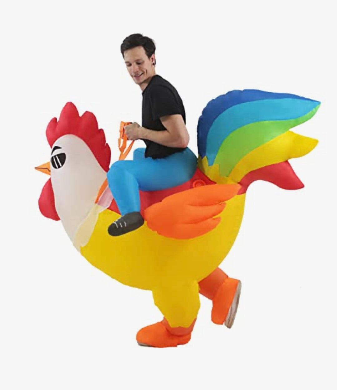 Adult Inflatable Cock Chicken Costume