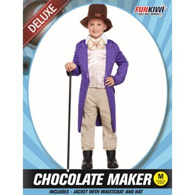 Chocolate Maker Wonka Costume