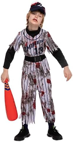 Child Baseball Zombie Costume