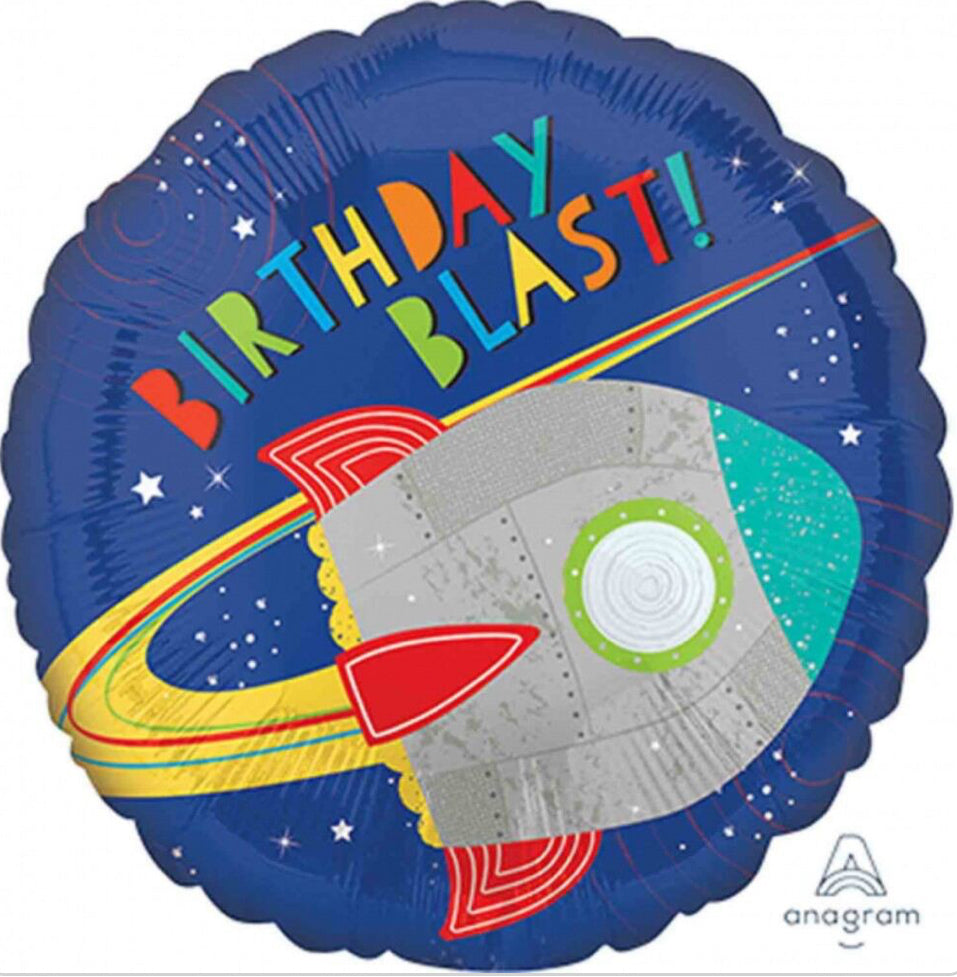 Birthday Blast Foil Balloon