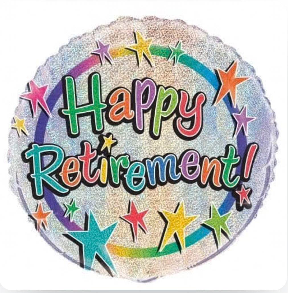 Happy Retirement Balloon