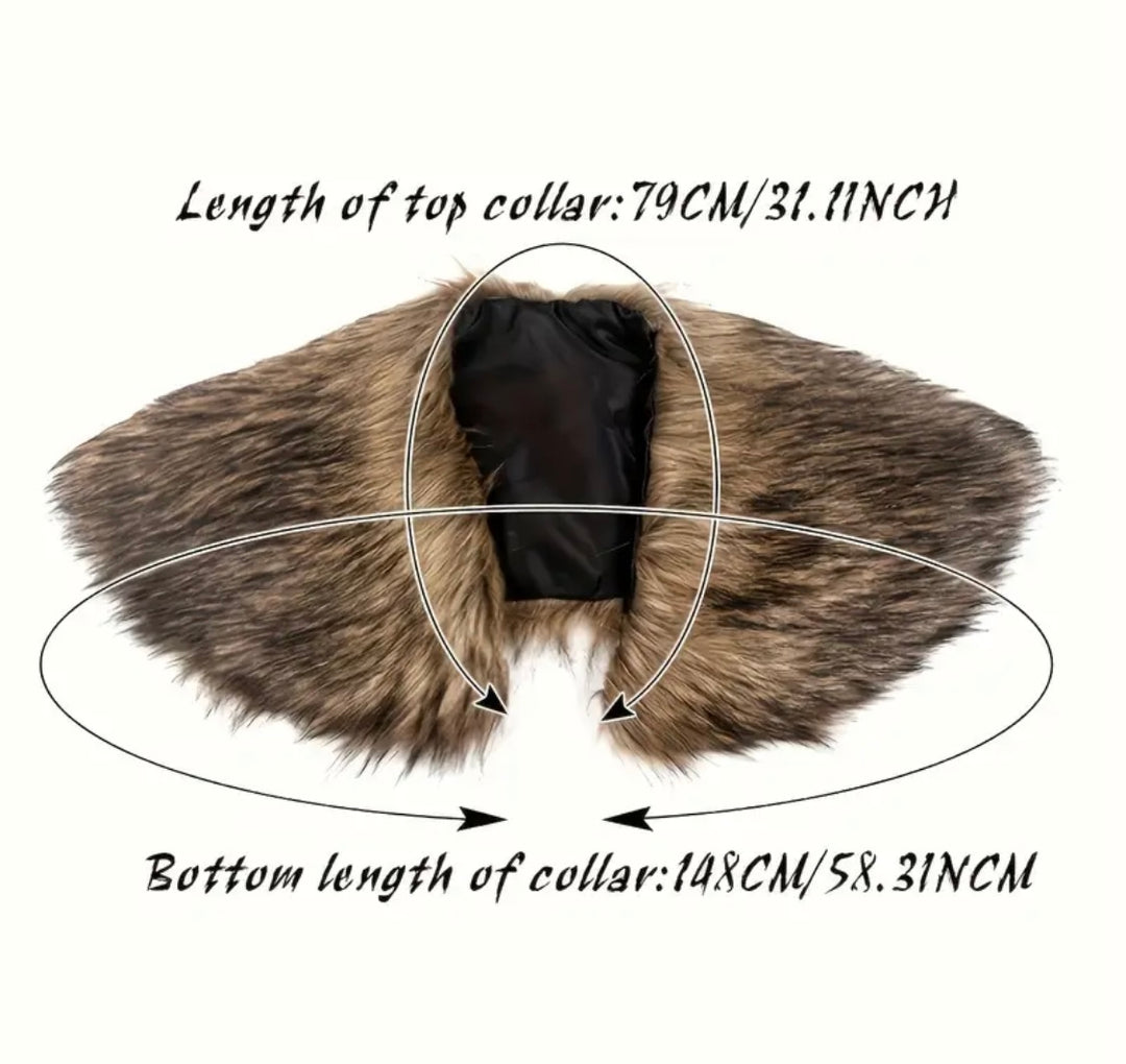 Viking Brown Fur Set
