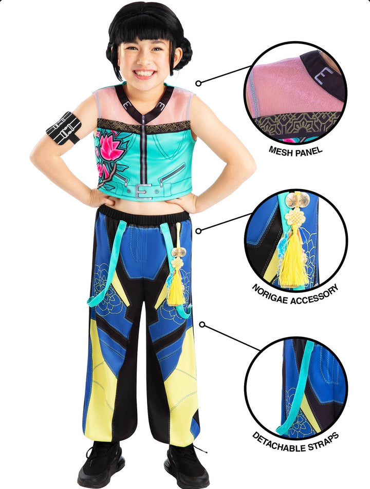 K-POP DEMON HUNTERS ZOEY COSTUME, CHILD (Copy)