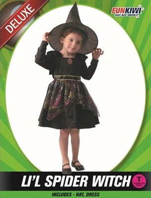 Toddler Spider Witch Costume