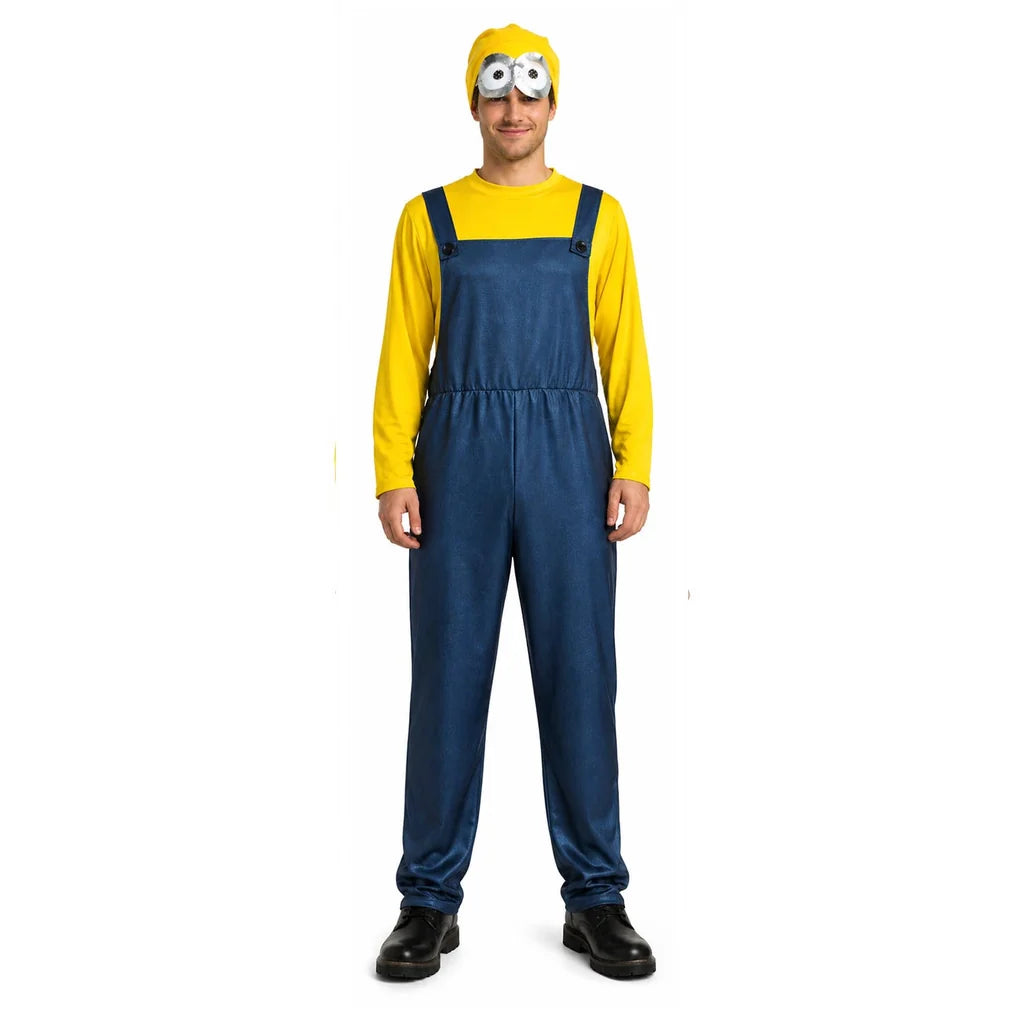 Adult Yellow Worker Minion Costume