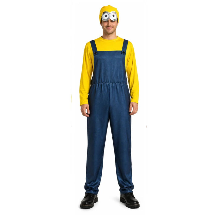 Adult Yellow Worker Minion Costume