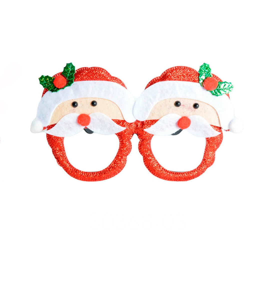 Party Glasses - Santa Christmas