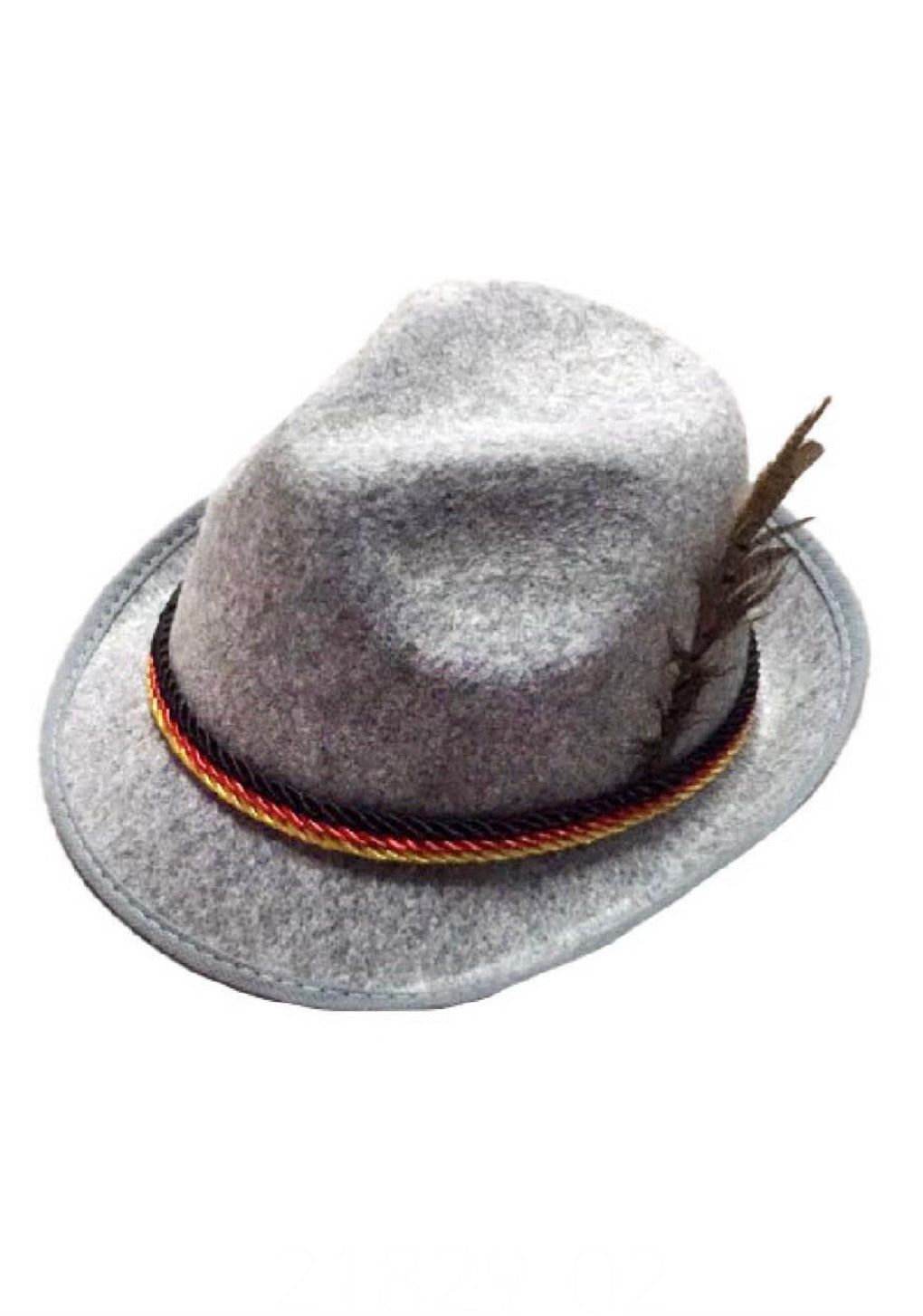German Oktoberfest Fedora Grey Hat