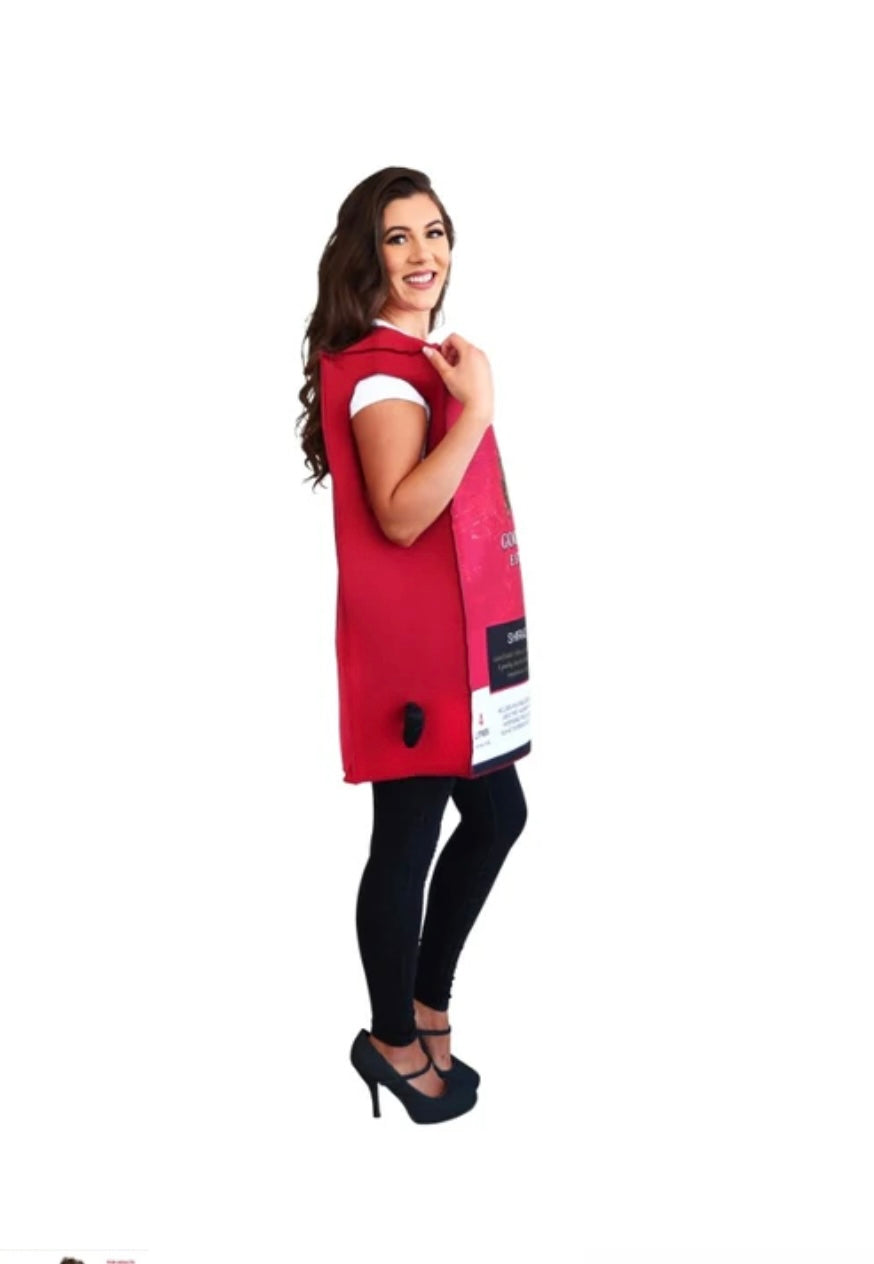 Wine Aussie Cask Box Costume