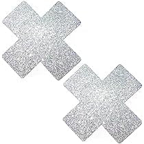 Silver Cross Nipple Pasties