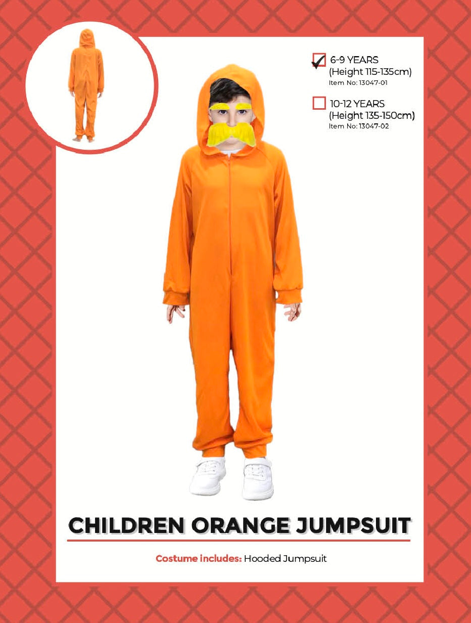 Child Orange Lorax