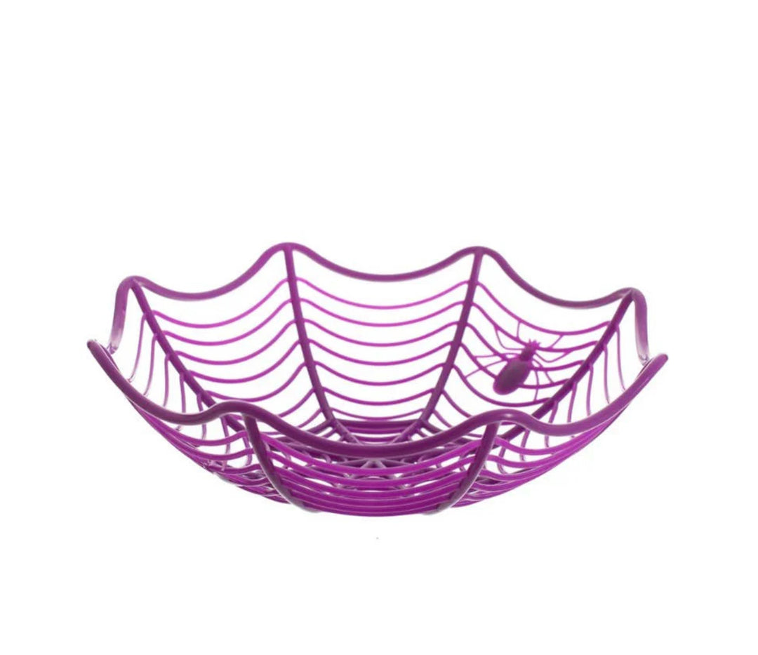Spider Web Purple Basket