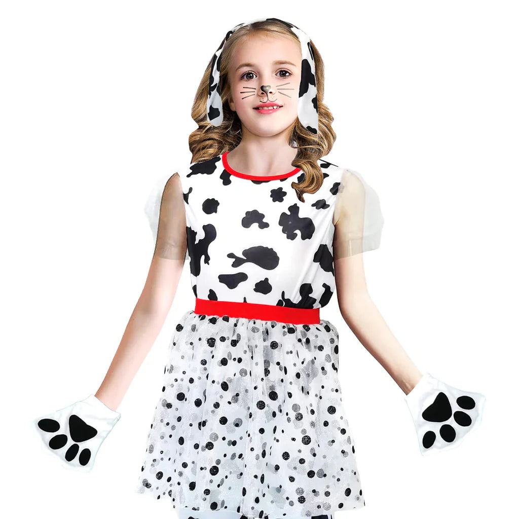 Dalmatian Girl Child Costume