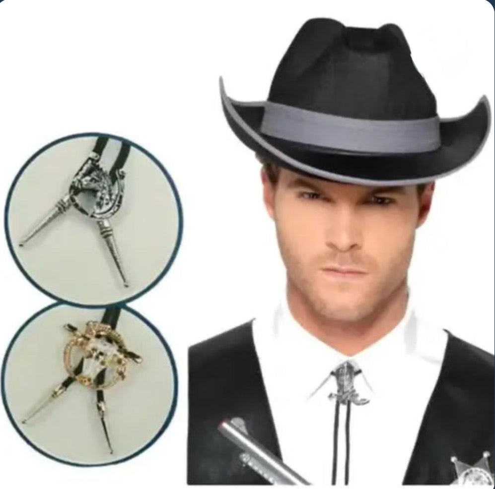 Cowboy Bootlace Tie