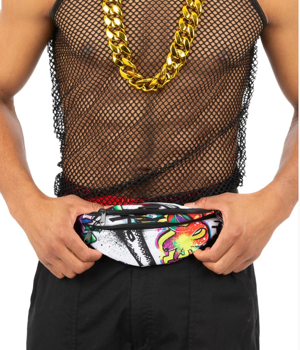 1990's Hip Hop Rap  Graffiti Bumbag