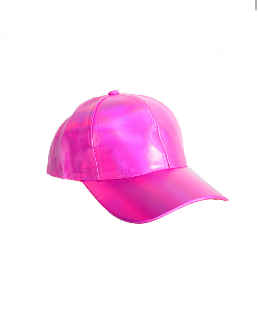Iridescent Pink Baseball Cap