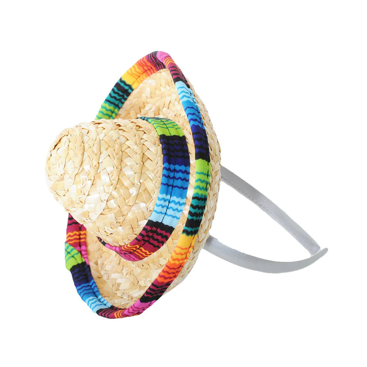 Mini Mexican Sombrero Headband