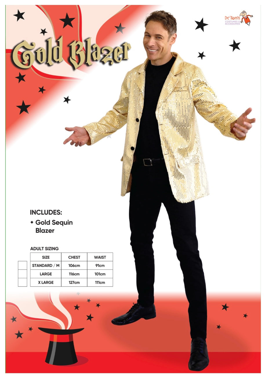Gold Sequin Jacket