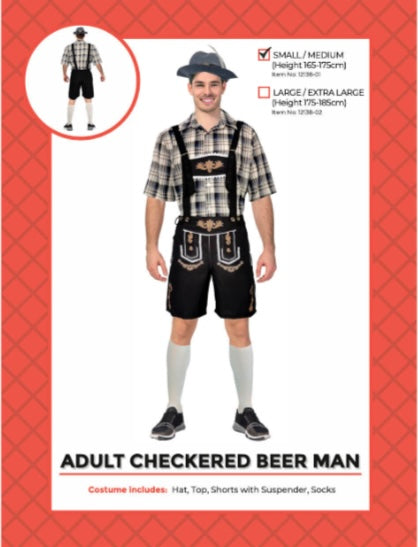 Adult Beer Man Costume