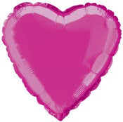 Pink Heart Foil Balloon
