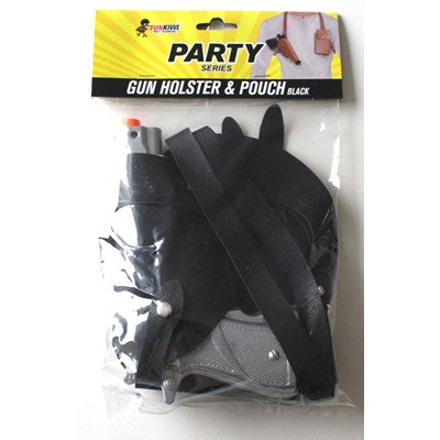 Black Gun Holster and Pouch