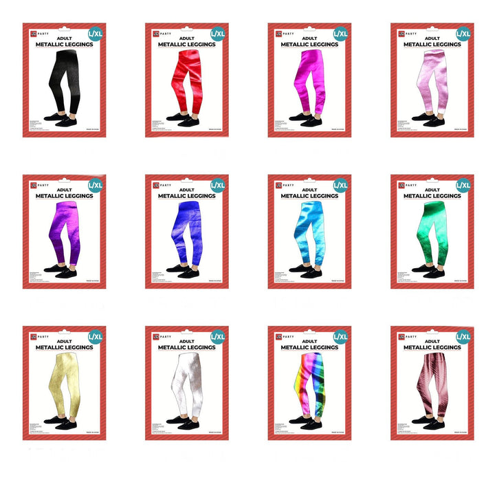 Adult Metallic Leggings - Various Colours