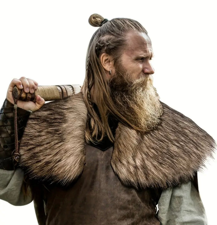 Viking Brown Fur Set