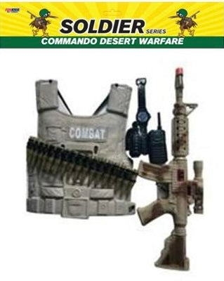 Commando Desert Military  Warefare Set