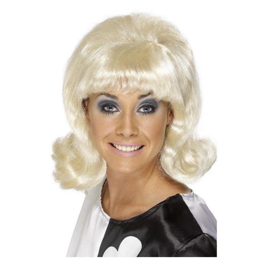 60s Flick - Up Blonde Wig