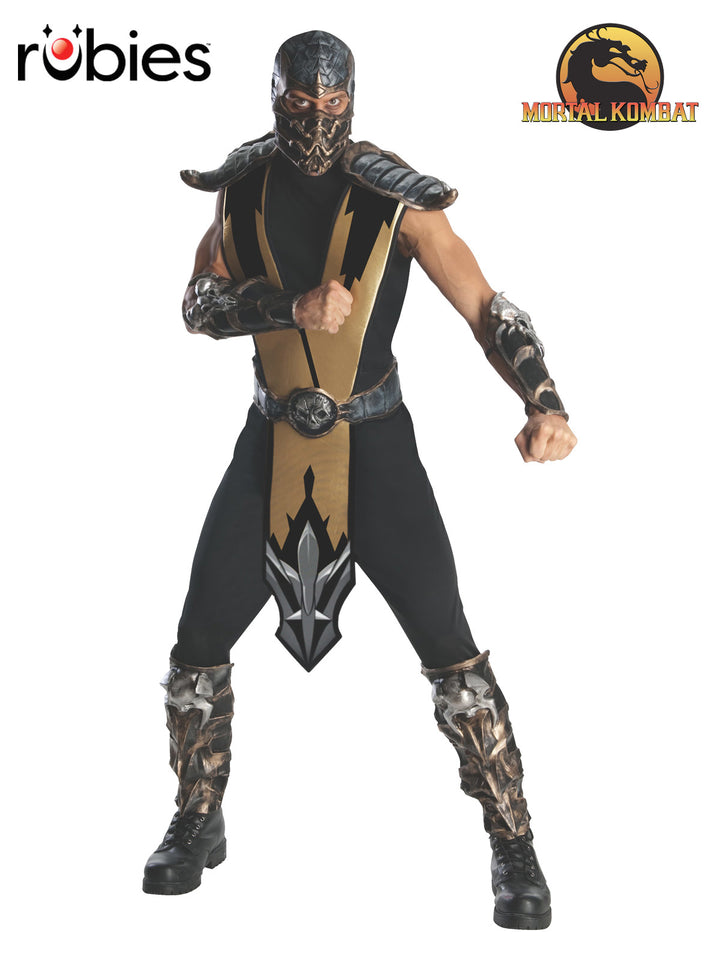 Scorpion Mortal Kombat Ninja Adult Costume