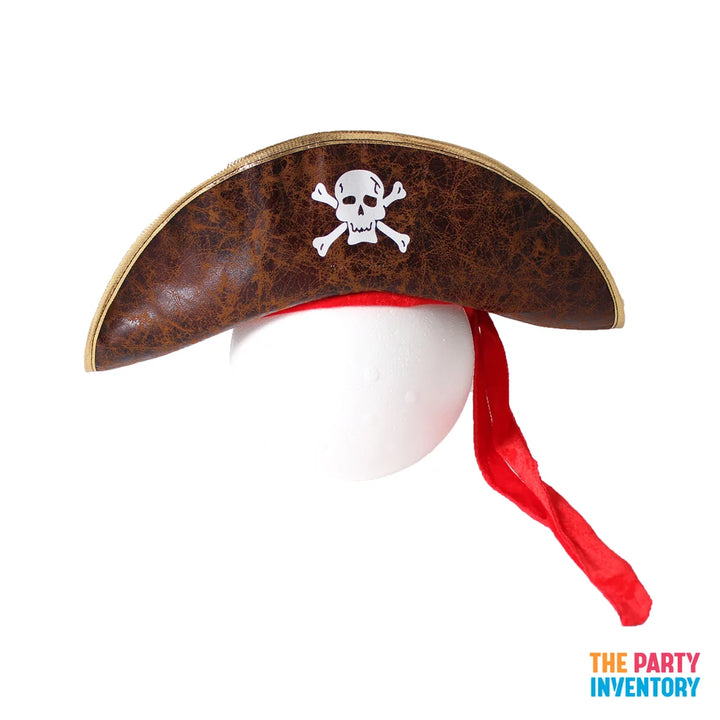 Brown Deluxe Pirate Hat
