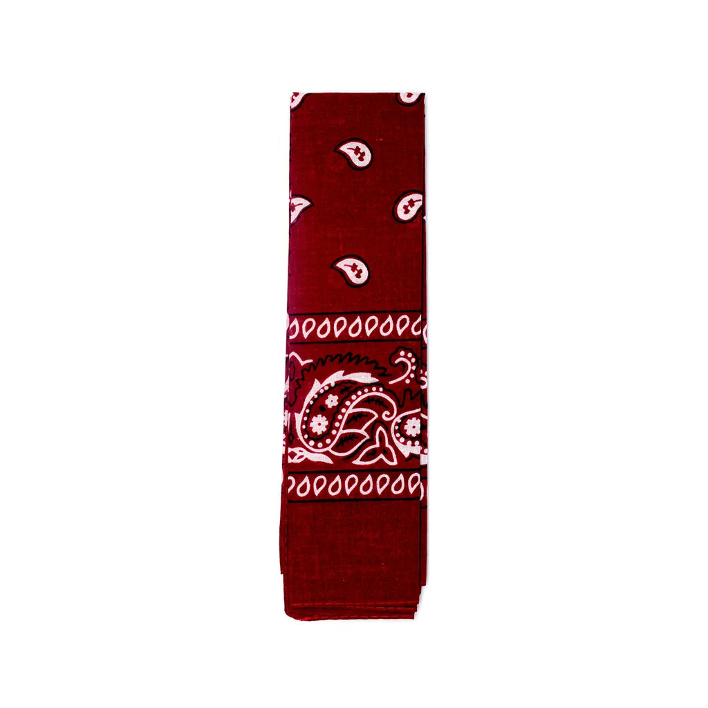 Bandana - Pattern Red Maroon