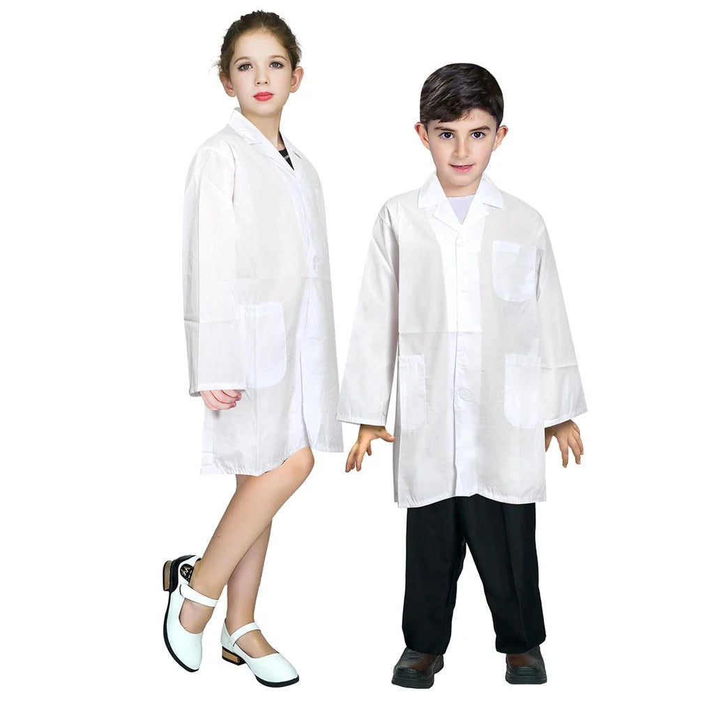 Child White Lab Coat Doctor Costume