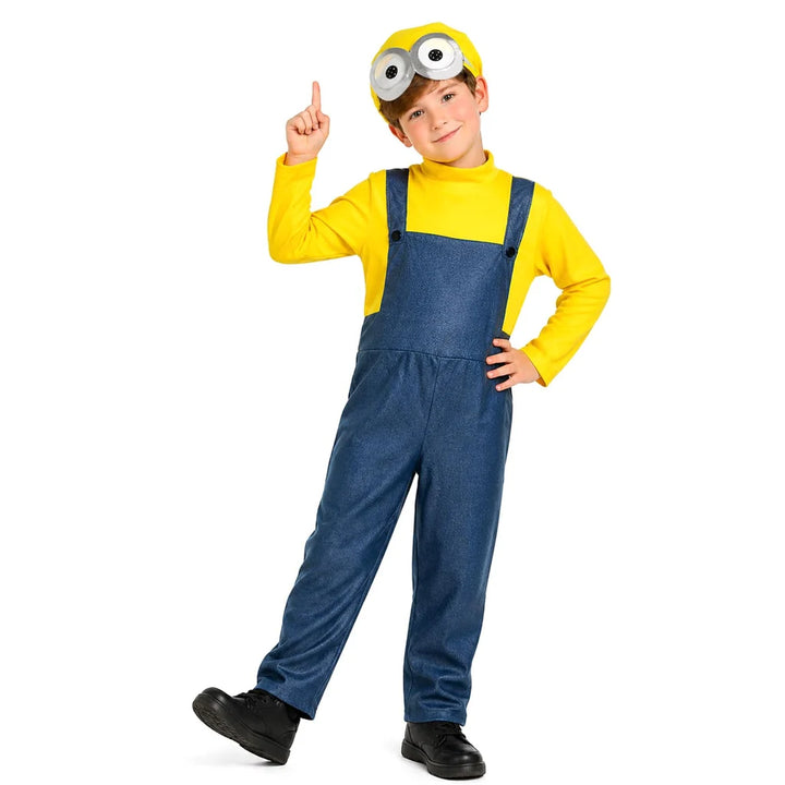 Yellow Worker Boy Minion Costume