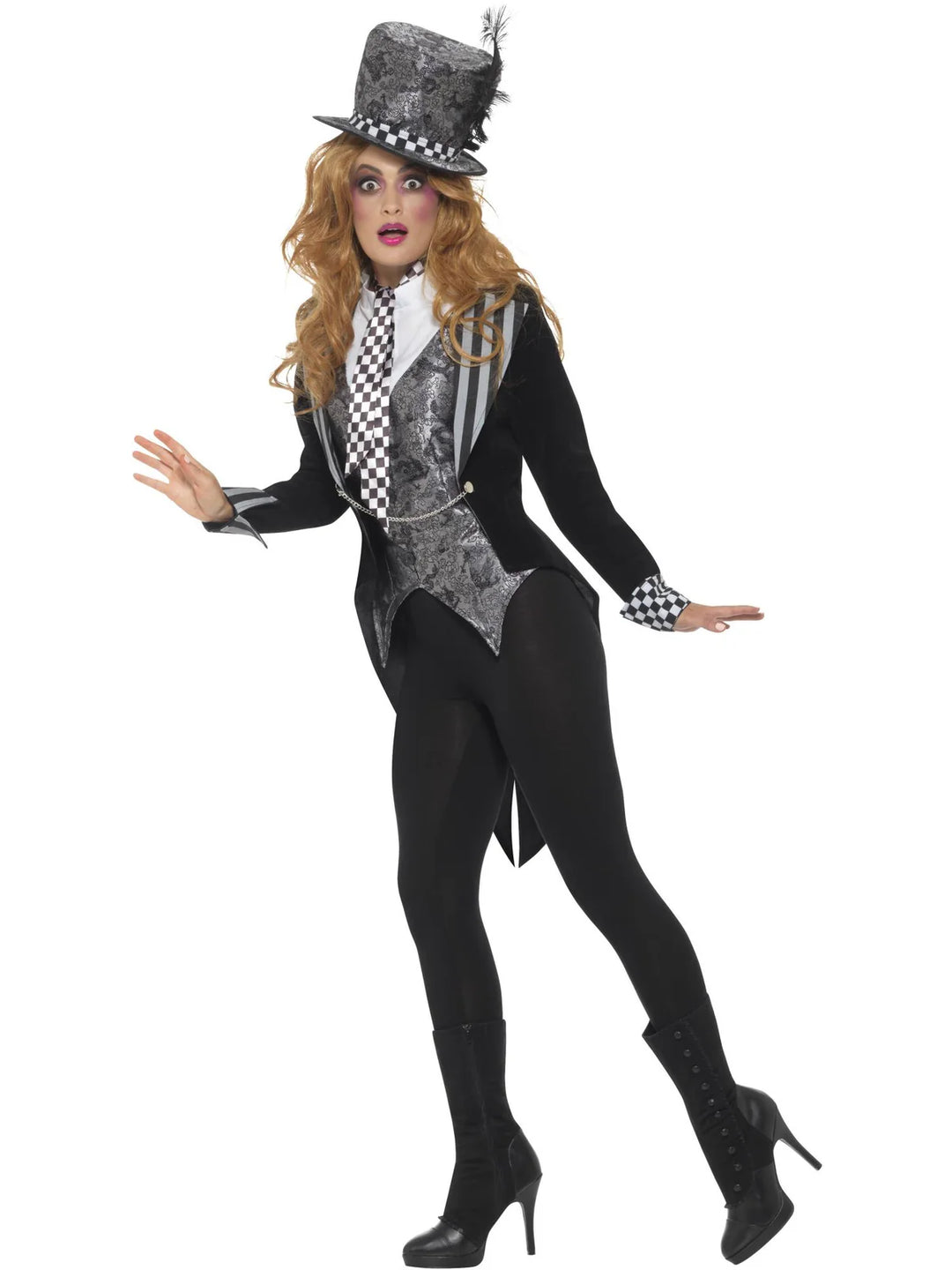 Dark Miss Hatter Ladies Costume