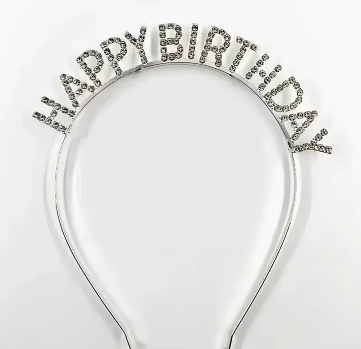 Happy Birthday Tiara Headband