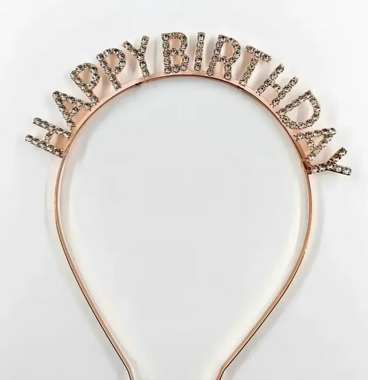 Happy Birthday Tiara Headband