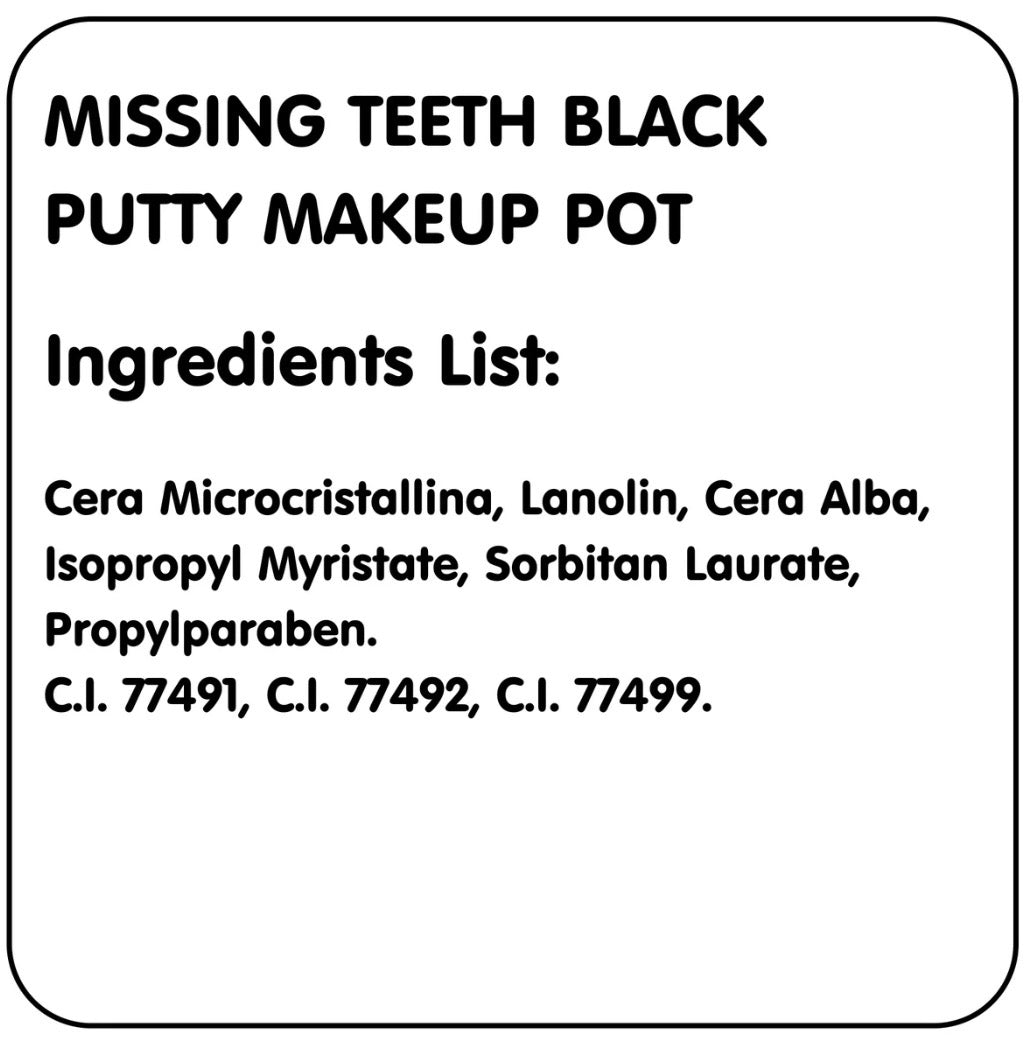 Missing Teeth Makeup Tray