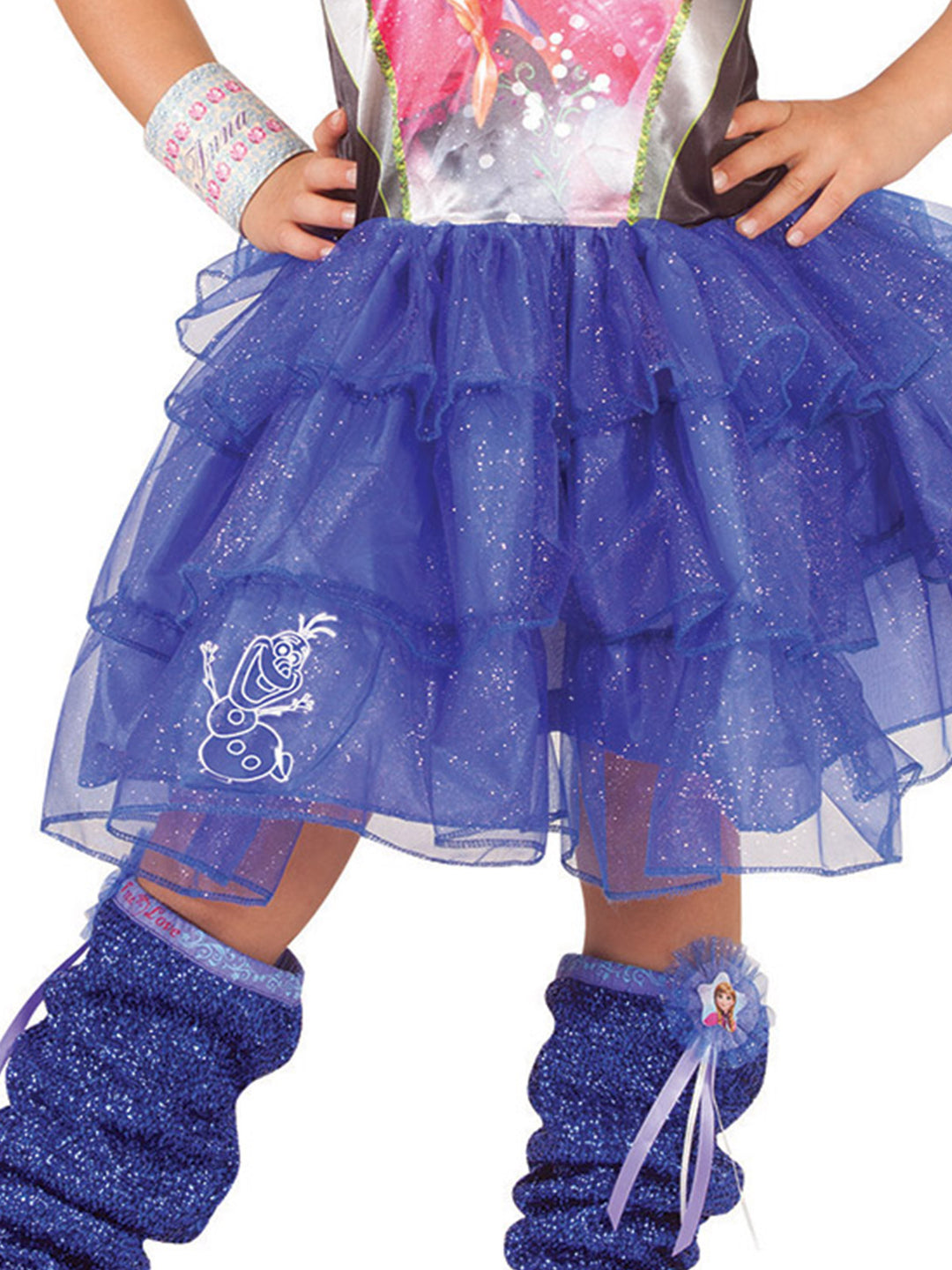 Child Frozen Anna Hooded Princess Costume