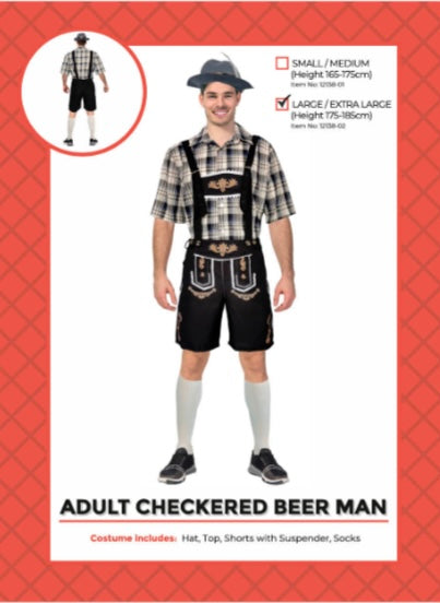 Adult Beer Man Costume