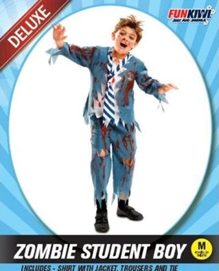 Zombie Student Child Costume