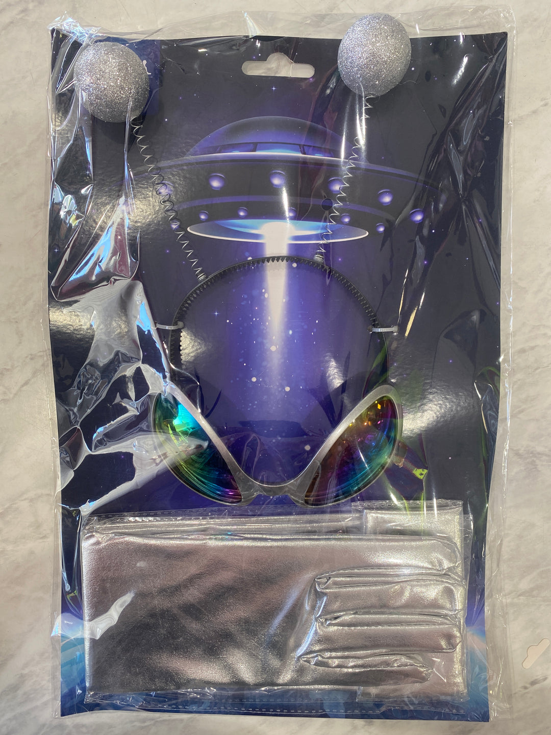 Silver Alien Set