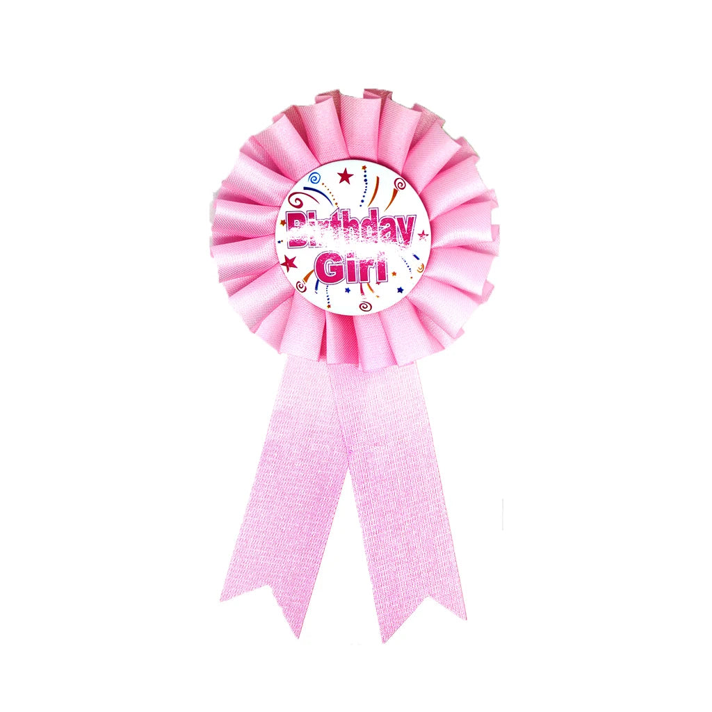 Birthday Girl Party Badge