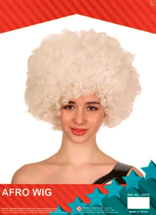 Afro Hair Wig, Blonde