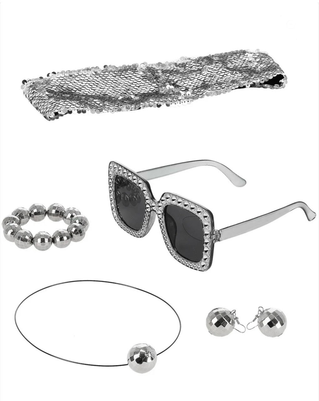 Disco Ball 70s Party Kit