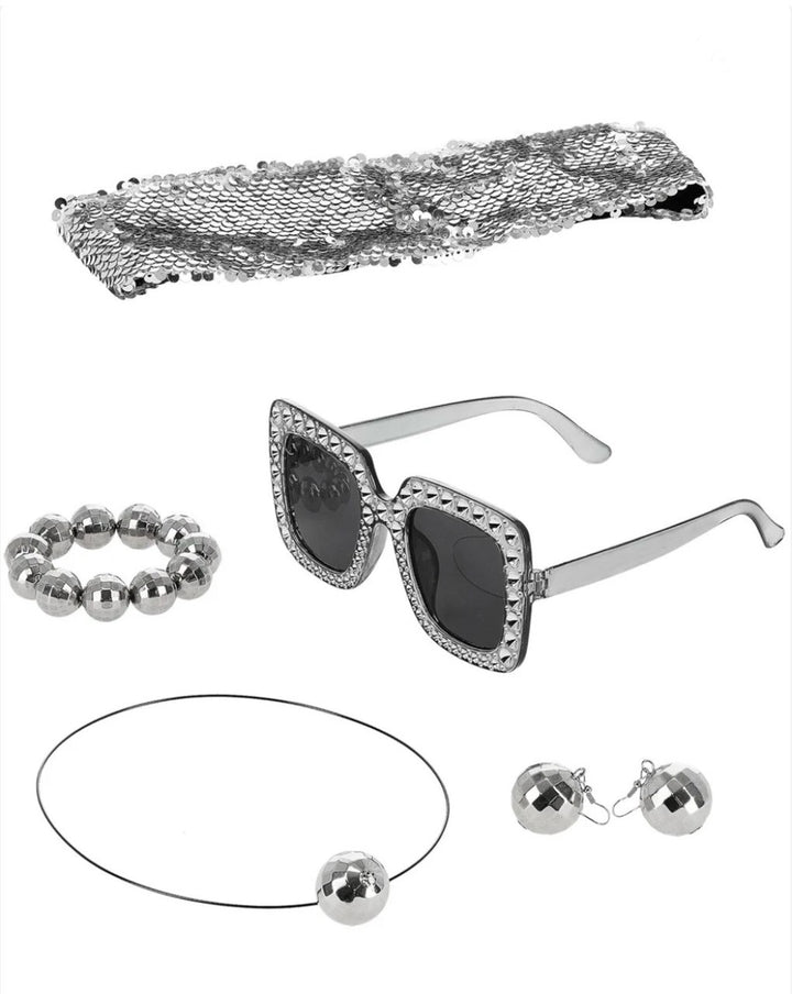Disco Ball 70s Party Kit