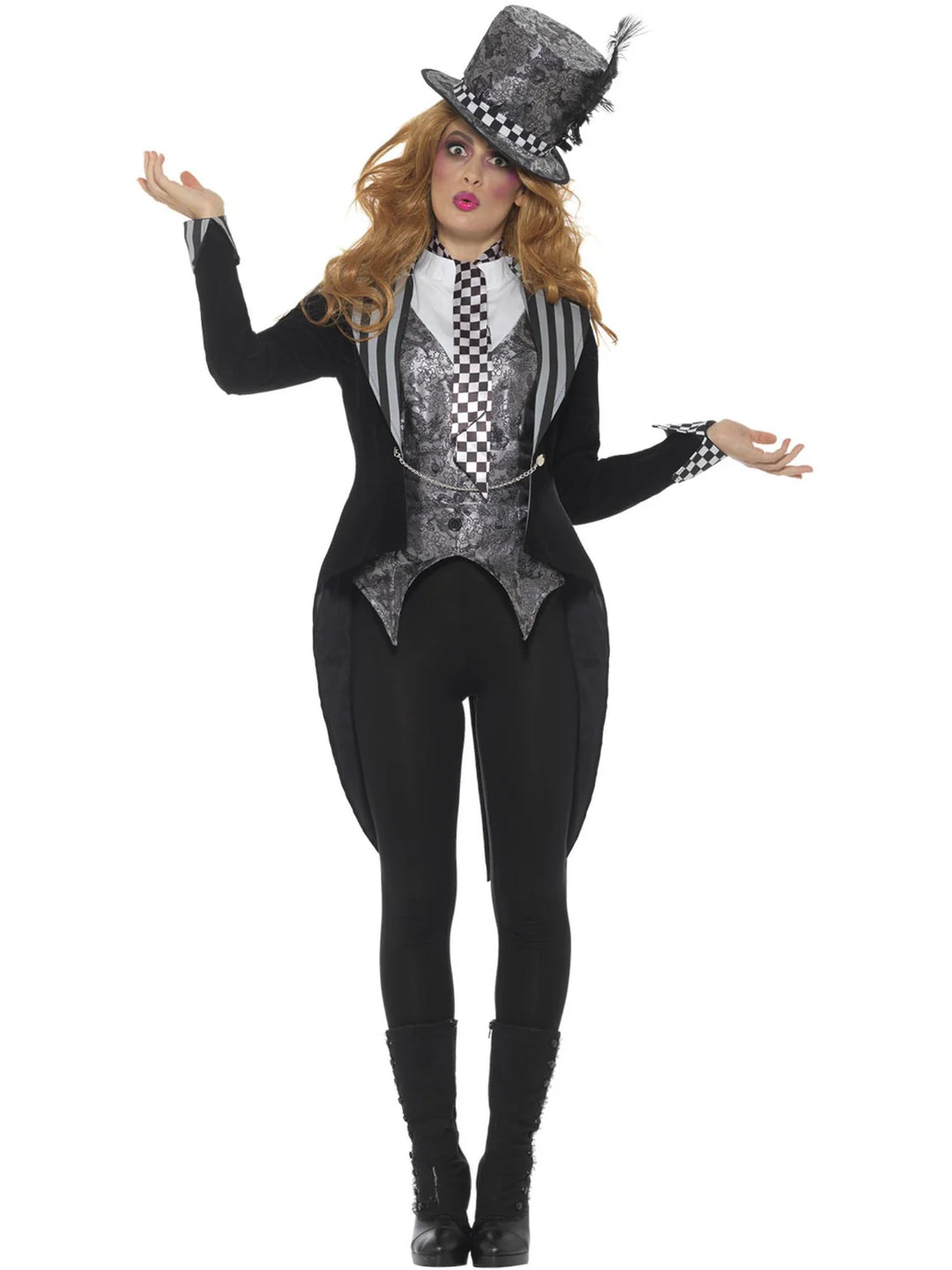 Dark Miss Hatter Ladies Costume