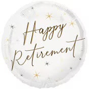 Happy Retirement Foil Balloon